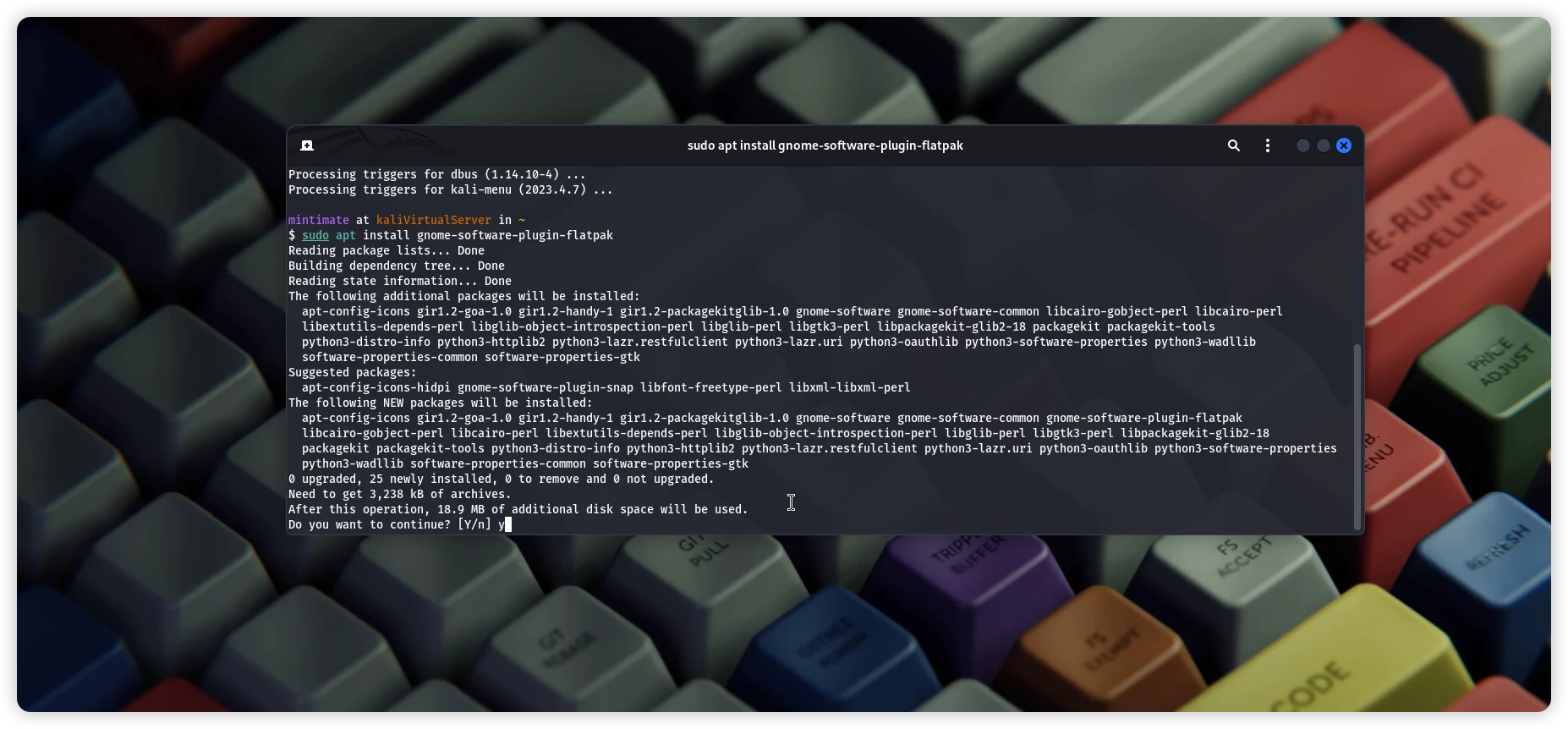 Installing flatpak on Debian