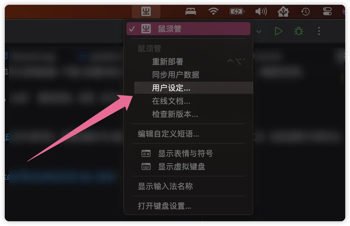 macOS通过设置打开配置文件
